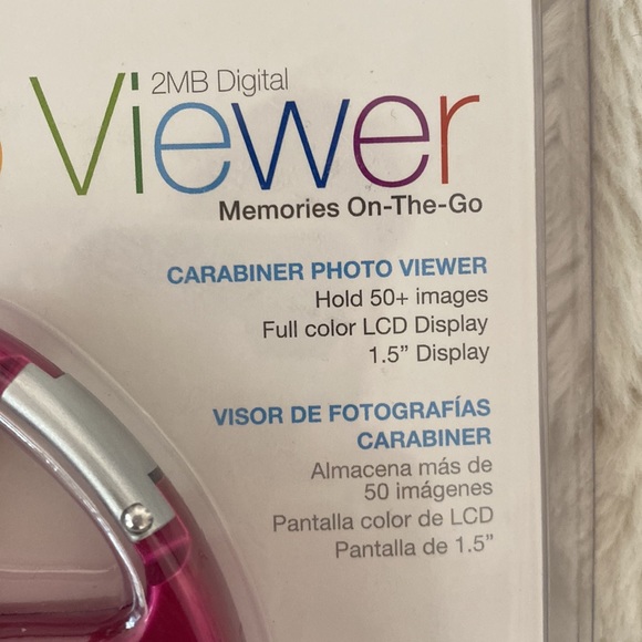 Memorex Photo Viewer Carabiner NEW - Picture 2 of 6